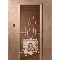 Дверь DoorWood "Банька" (бронза) 190х70 в #REGION_NAME_DECLINE_PP#